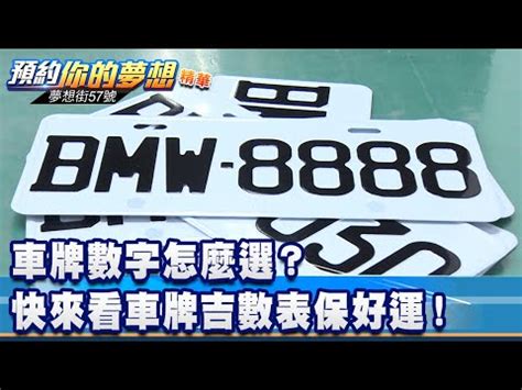 台灣吉利數字|【台灣車牌吉凶】車牌號碼吉凶大解析！手機號碼也適用，快來找。